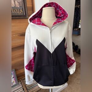 Spider Gwen zip up hoodie